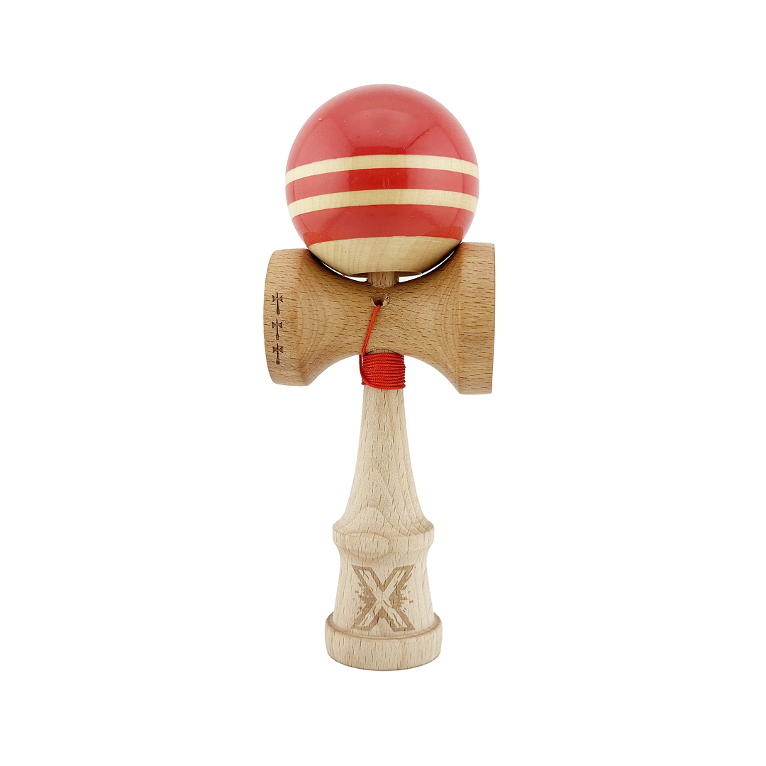 Kendama X Rainbow Originala, Profesionala, Cupe Mari, Super Sticky, Rulment, Ata 55cm