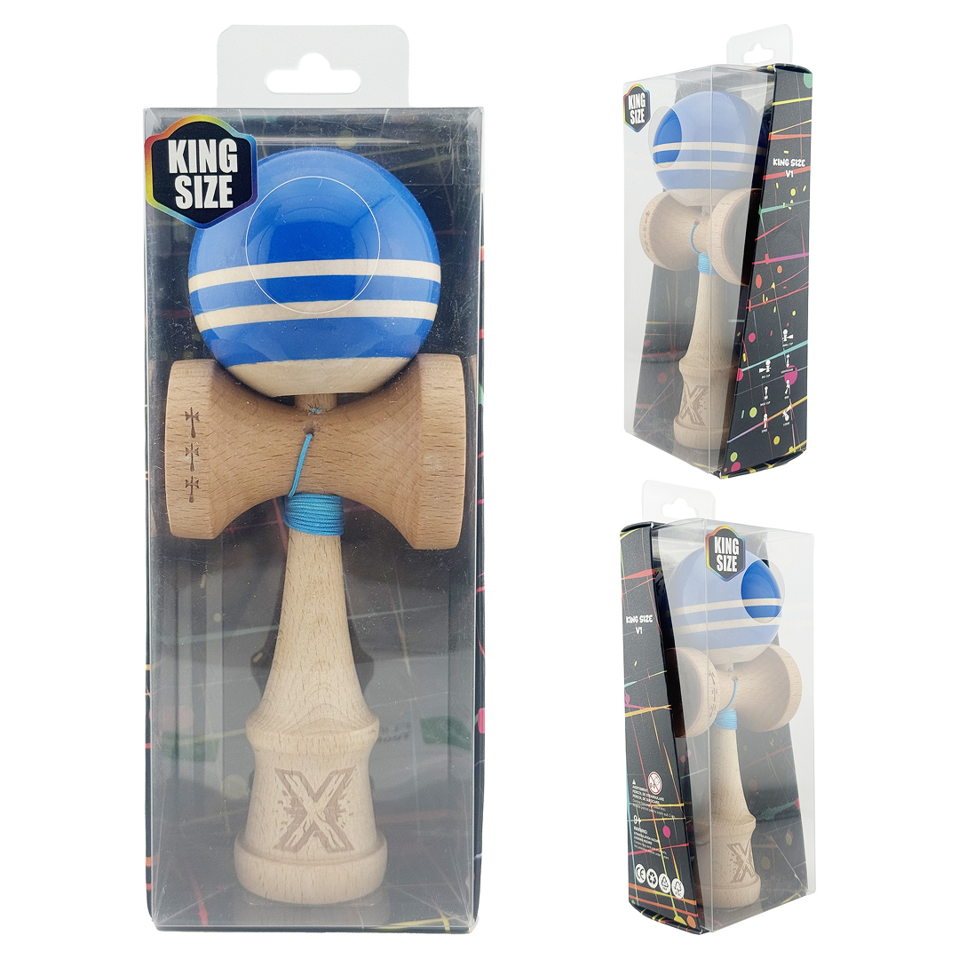 Kendama X Rainbow Originala, Profesionala, Cupe Mari, Super Sticky, Rulment, Ata 55cm