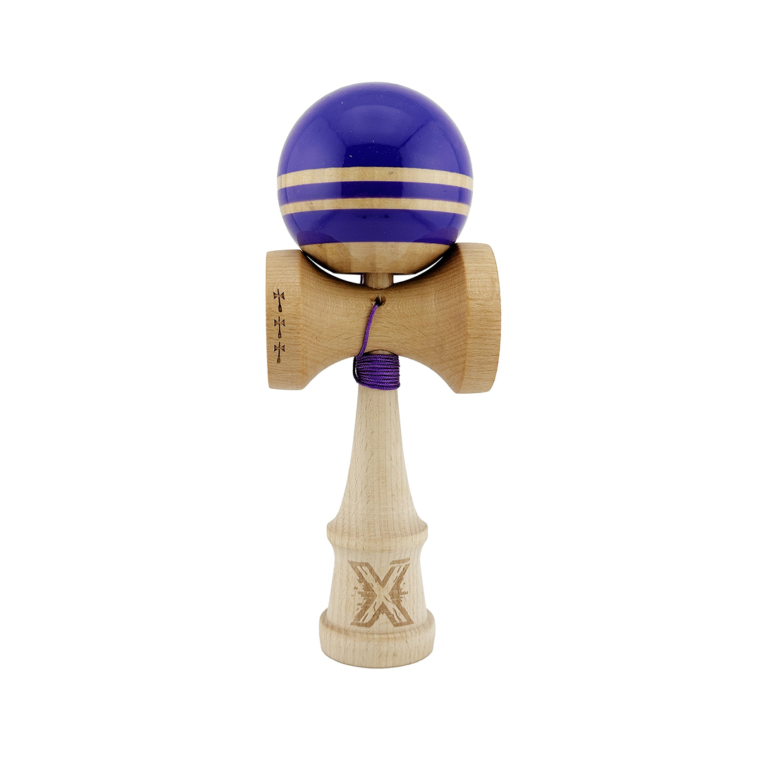 Kendama X Rainbow Originala, Profesionala, Cupe Mari, Super Sticky, Rulment, Ata 55cm