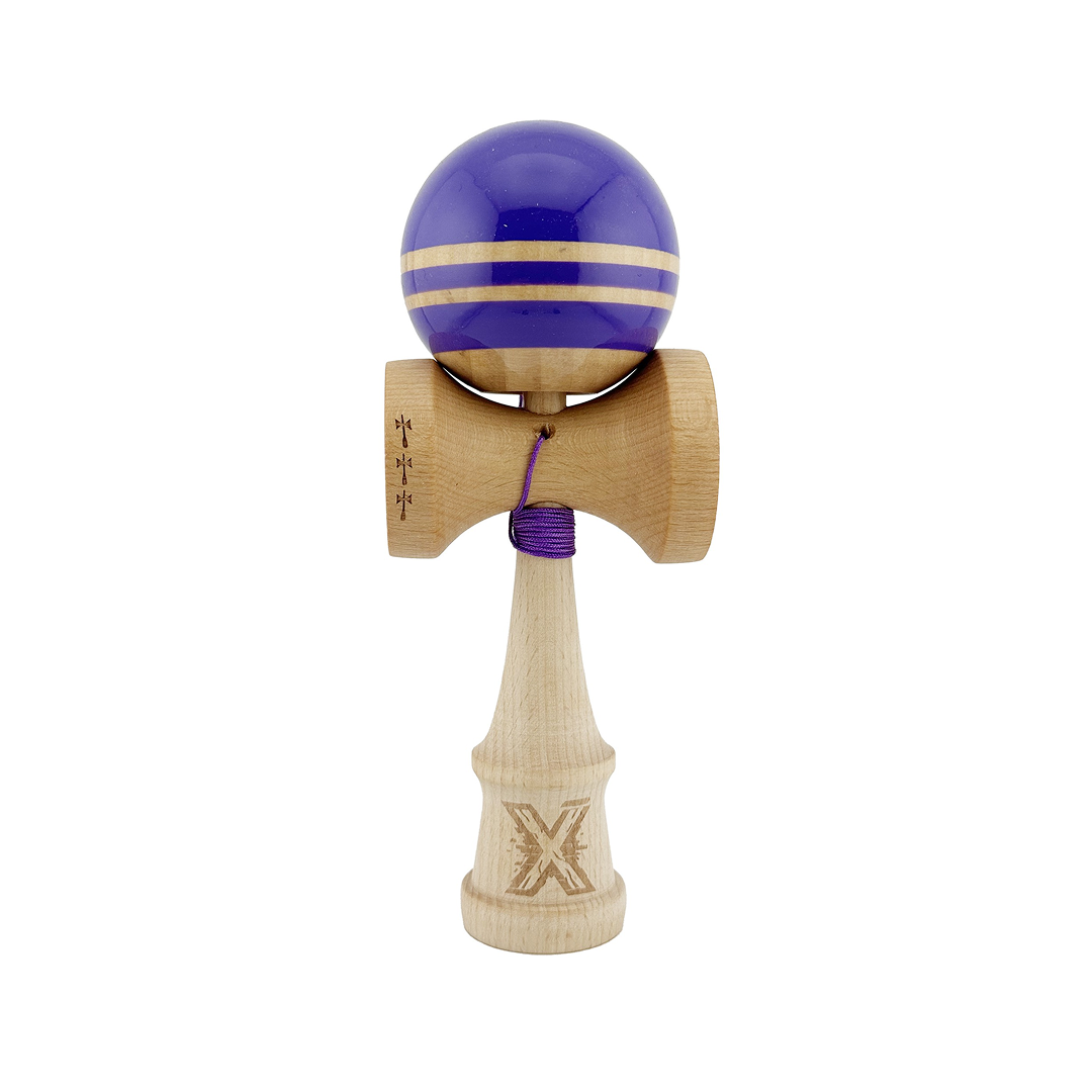 Kendama X Rainbow Originala, Profesionala, Cupe Mari, Super Sticky, Rulment, Ata 55cm