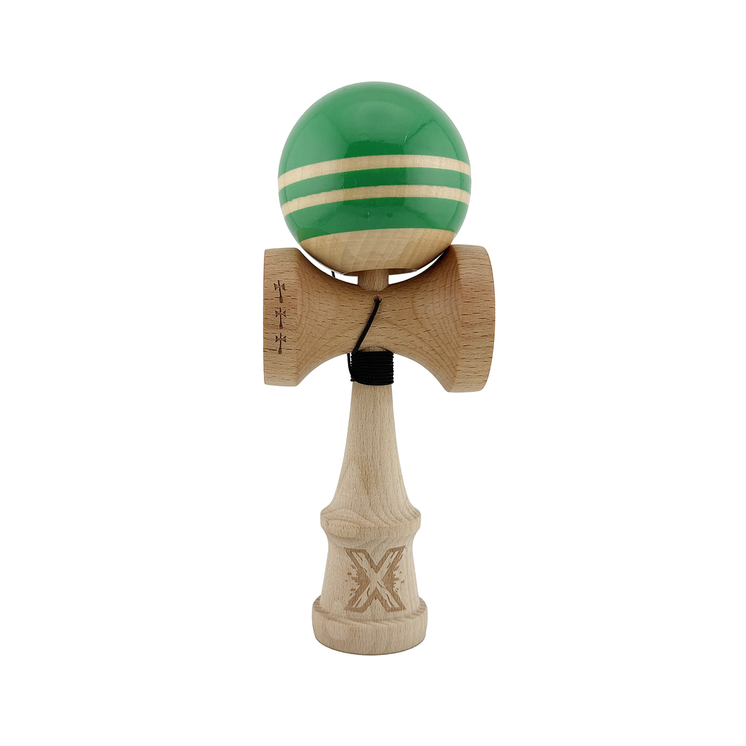 Kendama X Rainbow Originala, Profesionala, Cupe Mari, Super Sticky, Rulment, Ata 55cm