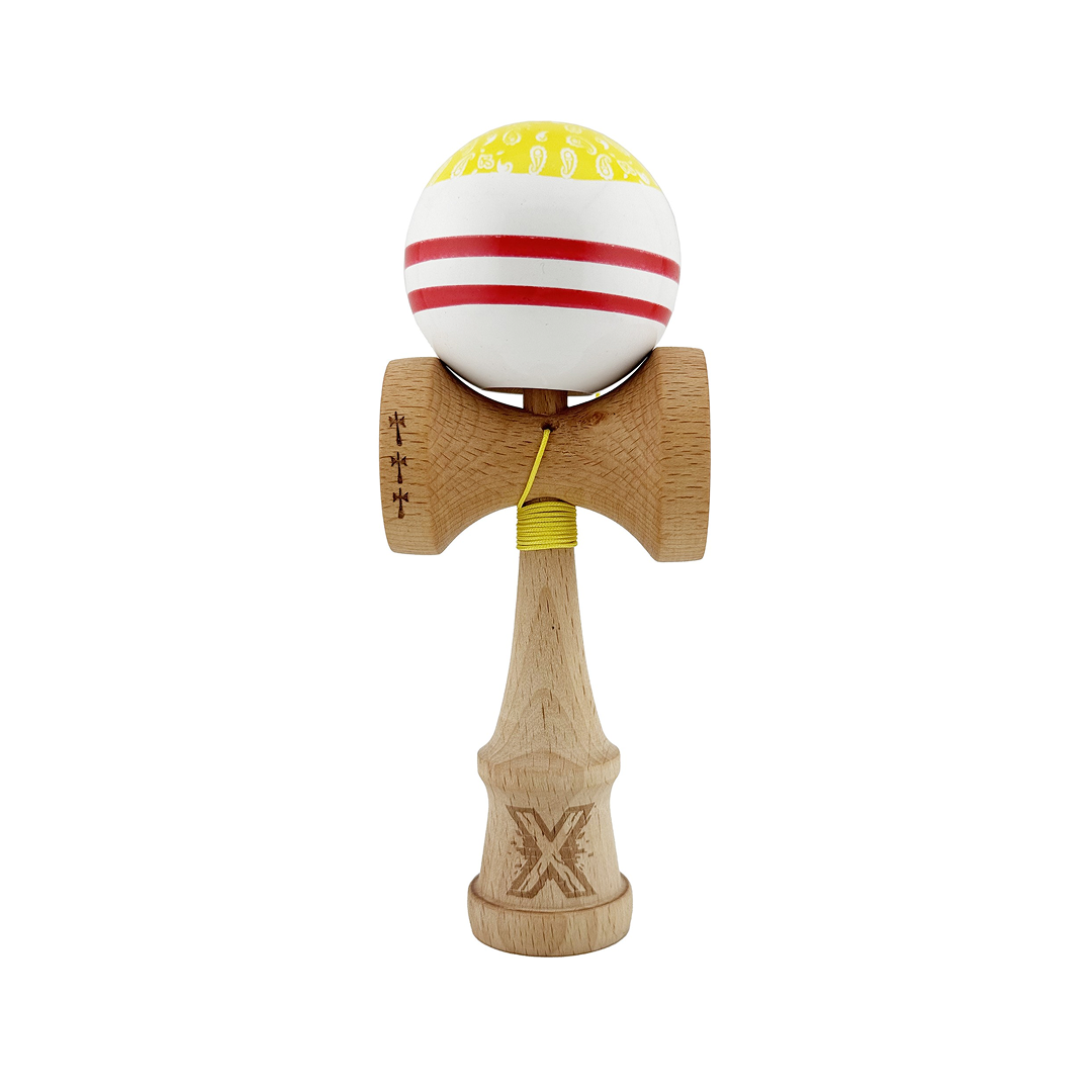 Kendama X Chicanos Originala, Profesionala, Cupe Mari, Super Sticky, Rulment, Ata 55cm