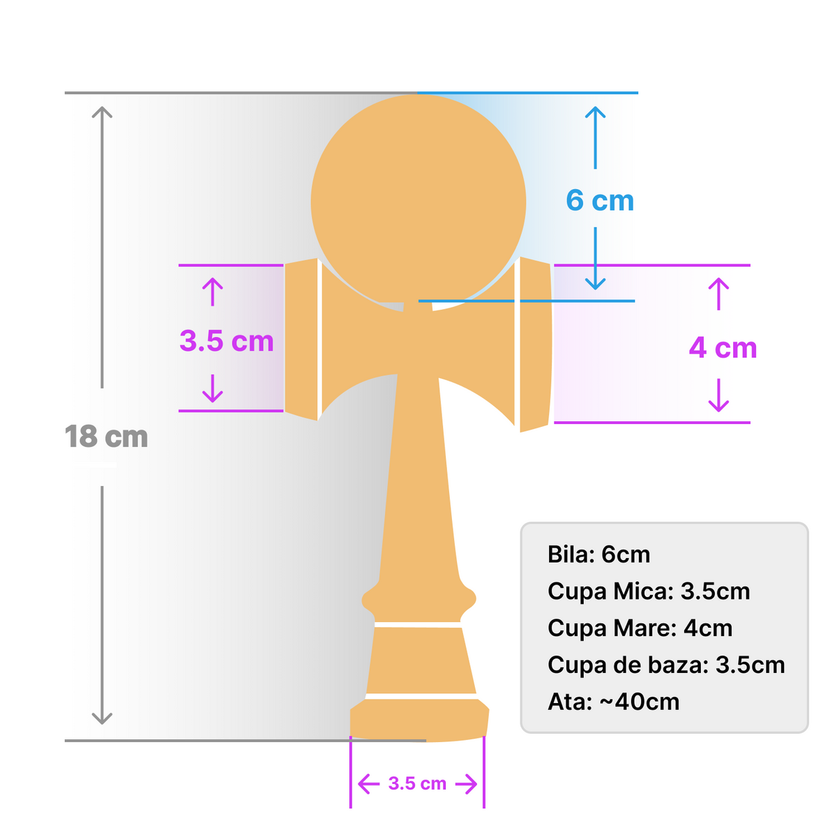 Kendama X Originala Berbis – Jucarie Interactiva din Lemn, 18 cm, Joc de Indemanare pentru Copii si Adulti, Model Cracked