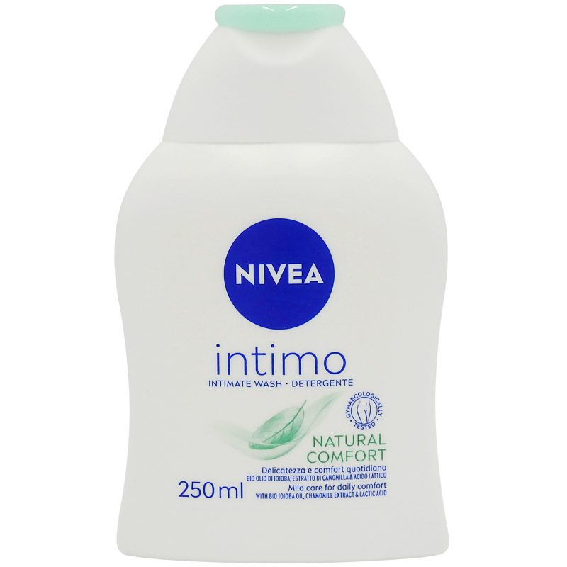 Lotiune Intima Nivea Intimo Natural, Calmare cu Extract de Musetel si Bisabolol, Fara Sapun, 250 ml
