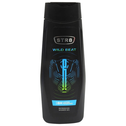 STR8 Gel de Dus Pentru Barbati, Wild Beat, Formula Revigoranta si Energizanta, 400 ml