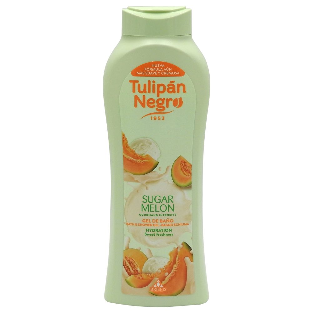 Gel de Dus Tulipan Negro, Hidratant si Revigorant, Extract de Pepene Galben, 650 ml