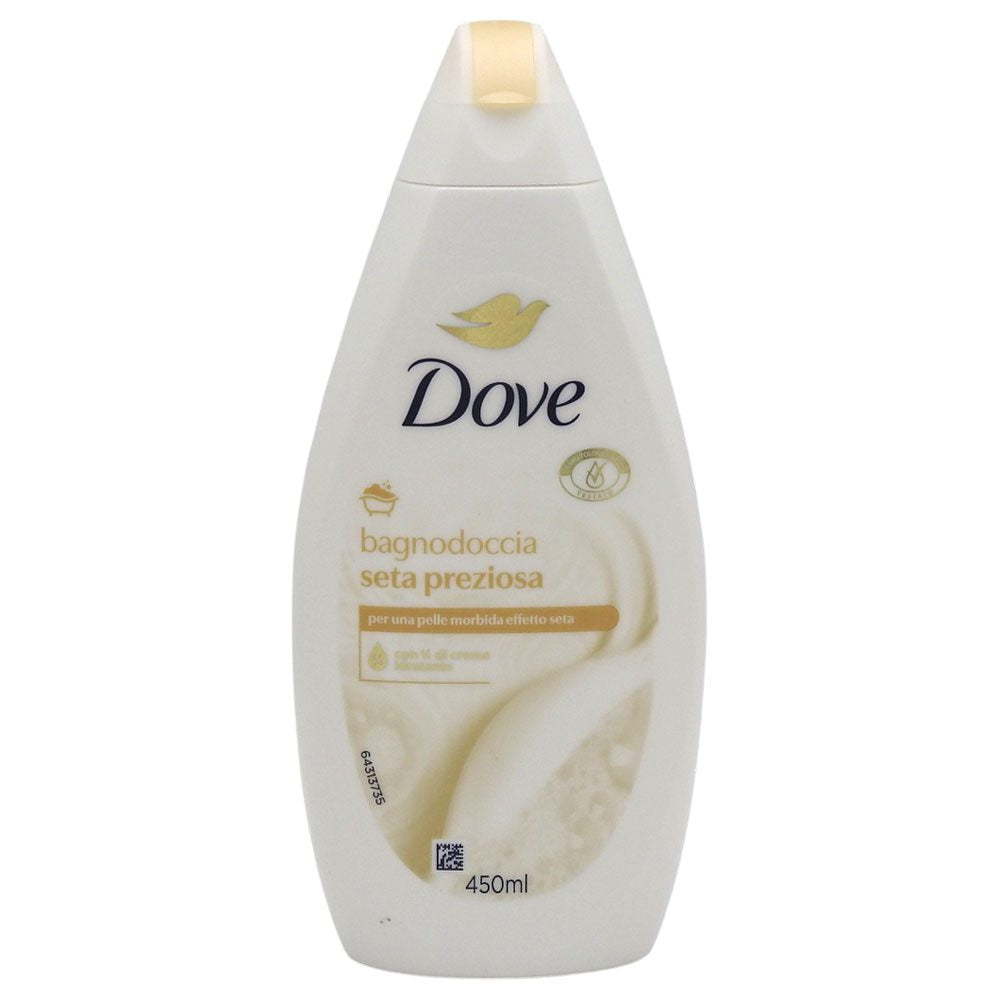 Dove Gel de Dus Seta Preziosa, Hidratare Intensa cu Extract de Matase, 450 ml