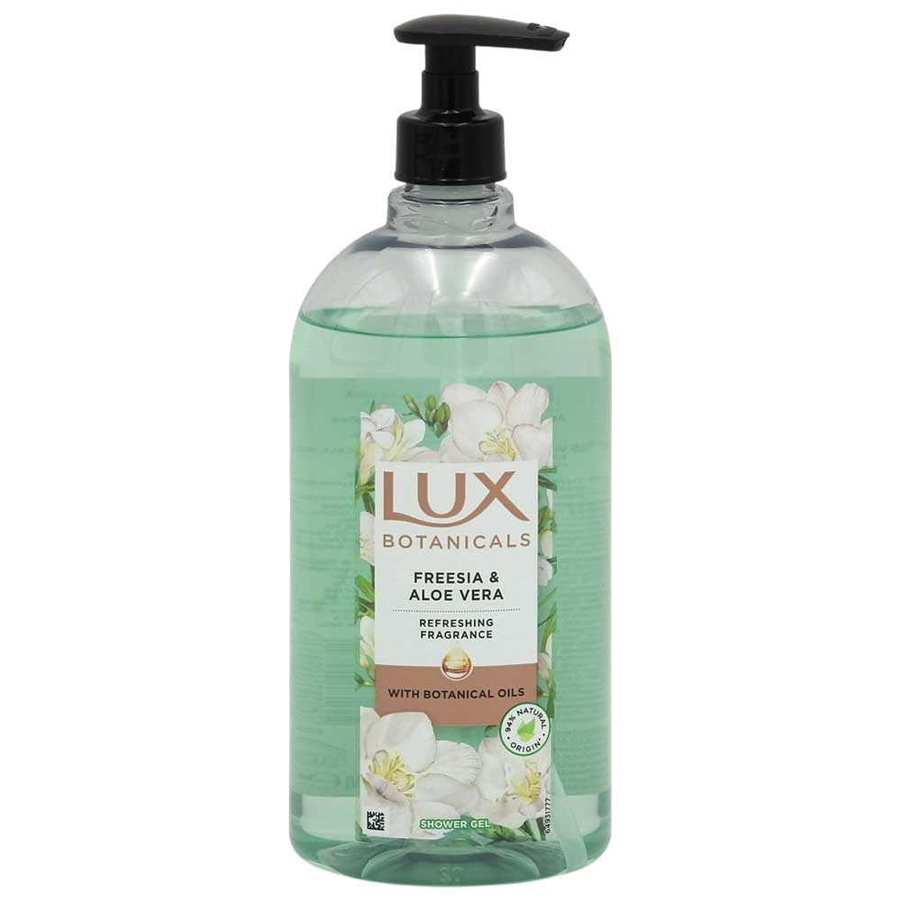 Lux Gel de Duș Hidratant, Extract de Frezie și Aloe Vera, Recipient cu Pompă, 720 ml