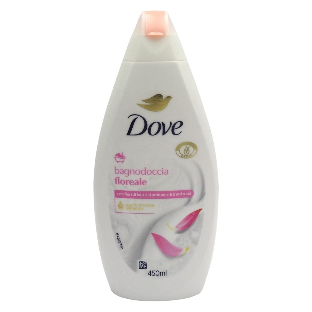Gel de Dus Dove Nourishing Care, Extracte Florale, Hidratare Intensa, 450 ml