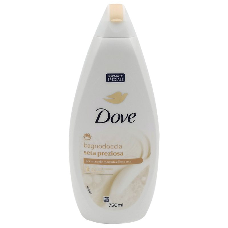 Dove Spumant de Baie, Seta Preziosa, Formulă Hidratantă, 750 ml