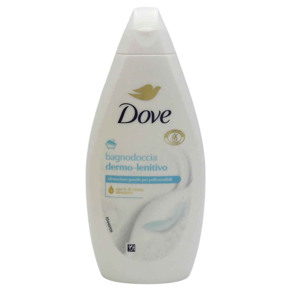 Dove Gel de Duș Dermo Lenitivo, Formulă Hidratantă pentru Piele Sensibilă, Hipoalergenic, 450 ml
