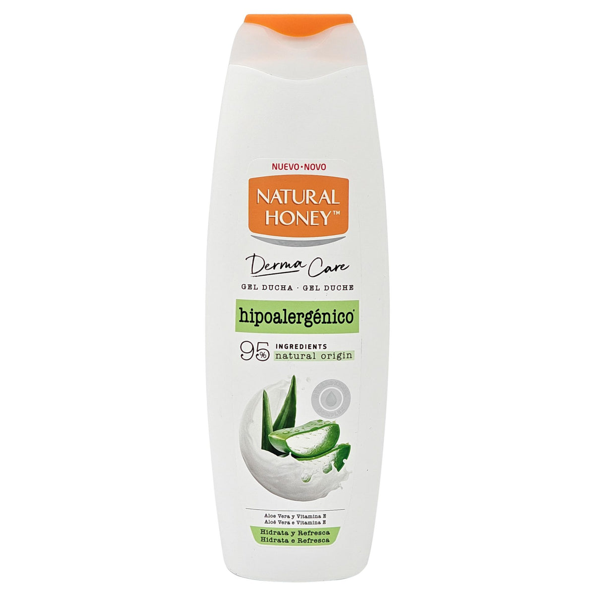 Natural Honey Gel De Dus Hipoalergenic, Formula Delicata Pentru Piele Sensibila, 650 ml