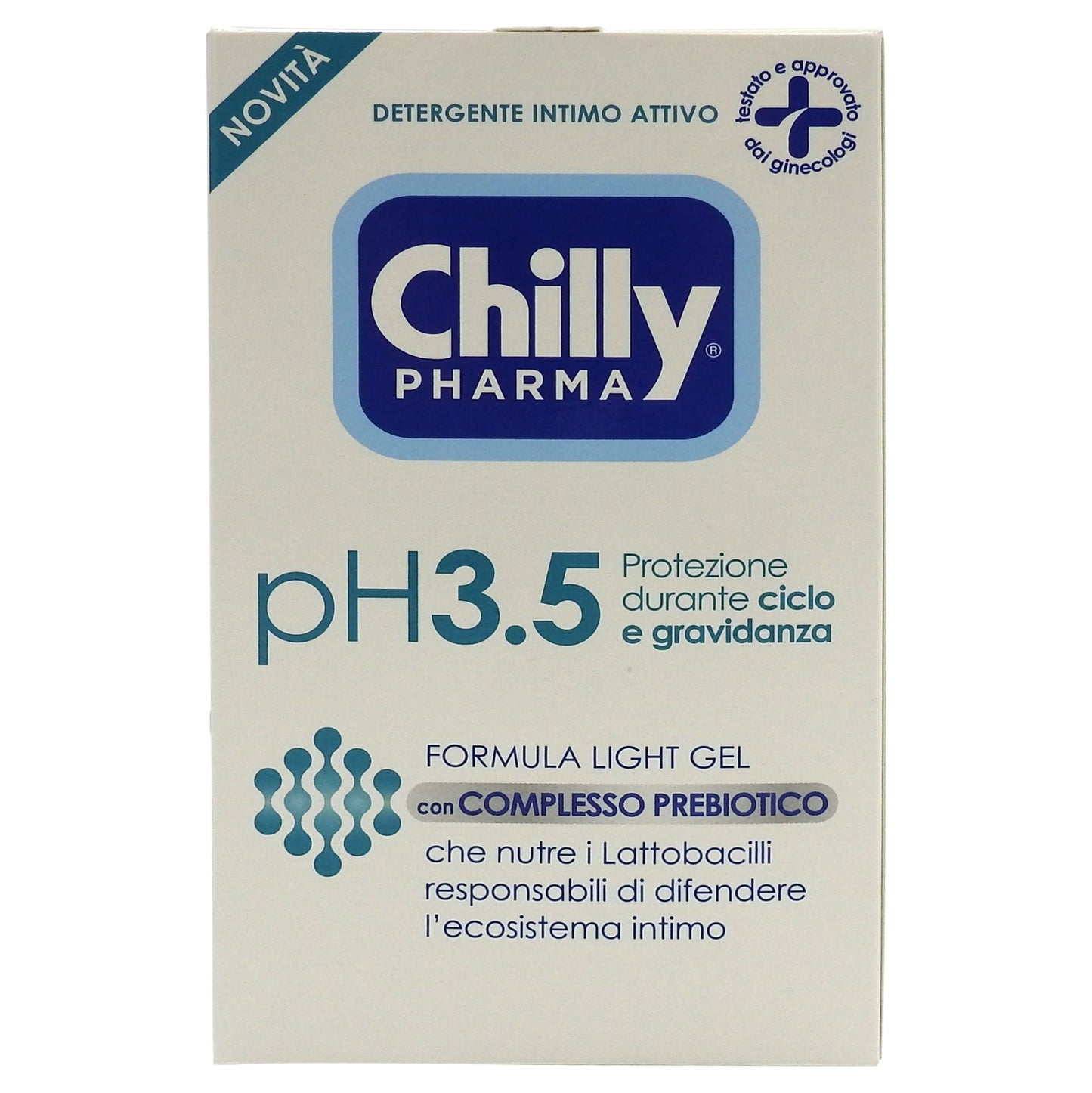 Lotiune Intima Chilly Prebiotic, Gel pentru Igiena Intima cu Complex de Prebiotice, Actiune de Protectie si Echilibrare pH, 250 ml