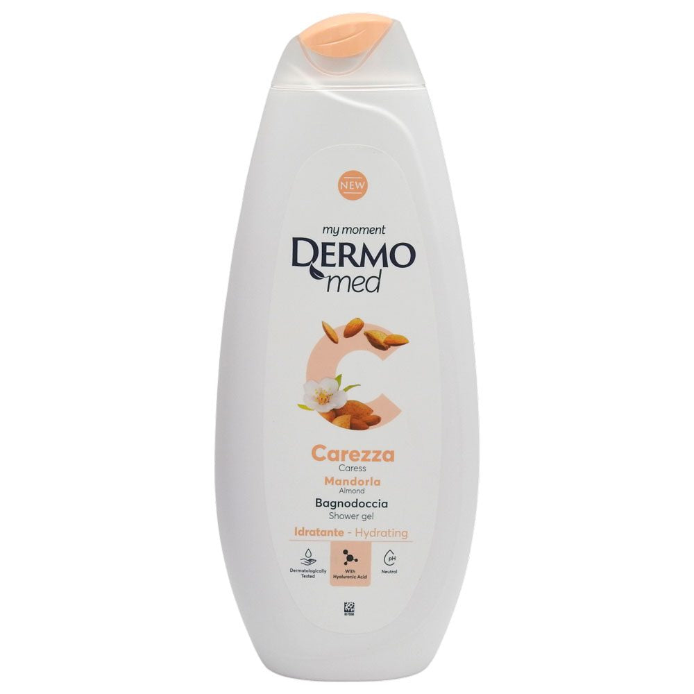 Dermomed Gel de Dus Hidratant, Extract de Migdale, PH 5.5, Testat Dermatologic, 650 ml