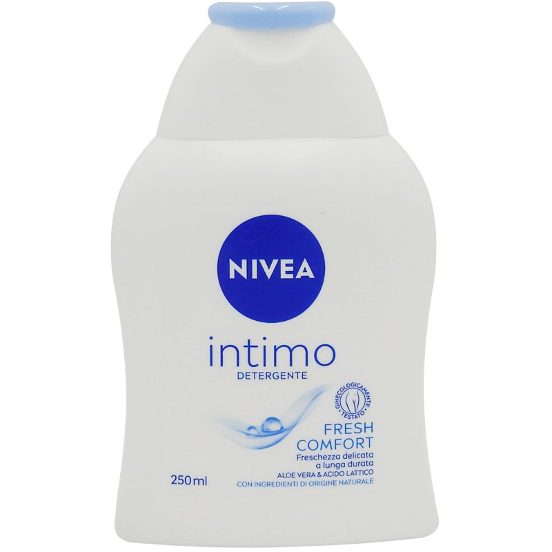 Nivea Fresh Comfort, Loțiune Intimă Pentru Curățare și Prospețime, Formulă cu Aloe Vera, 250 ml