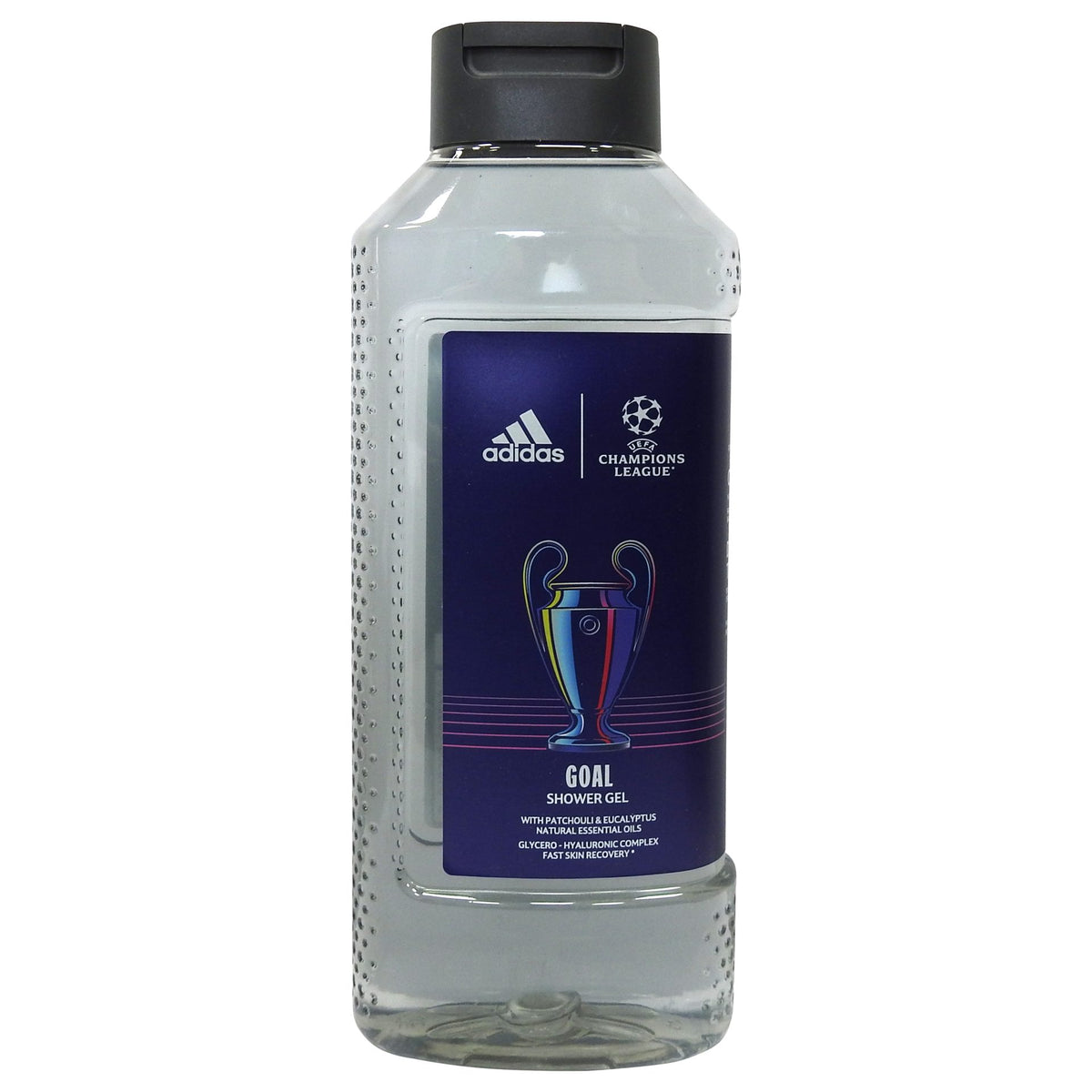 Adidas Gel de Dus pentru Barbati, Editie Speciala UEFA Goal Edition, Formula Revigoranta, 400 ml