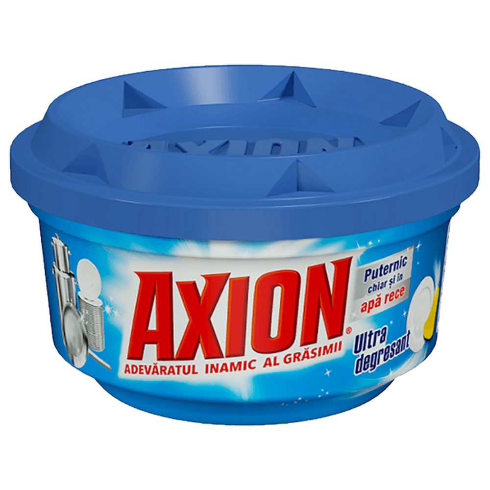 Axion Detergent Vase Pasta, Formula Oxi Activa, Indepartare Grasime, 225 g