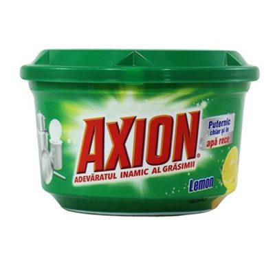 Axion Detergent pentru Vase și Ustensile, Detergent Vaisselle, 400 ml, Lamaie