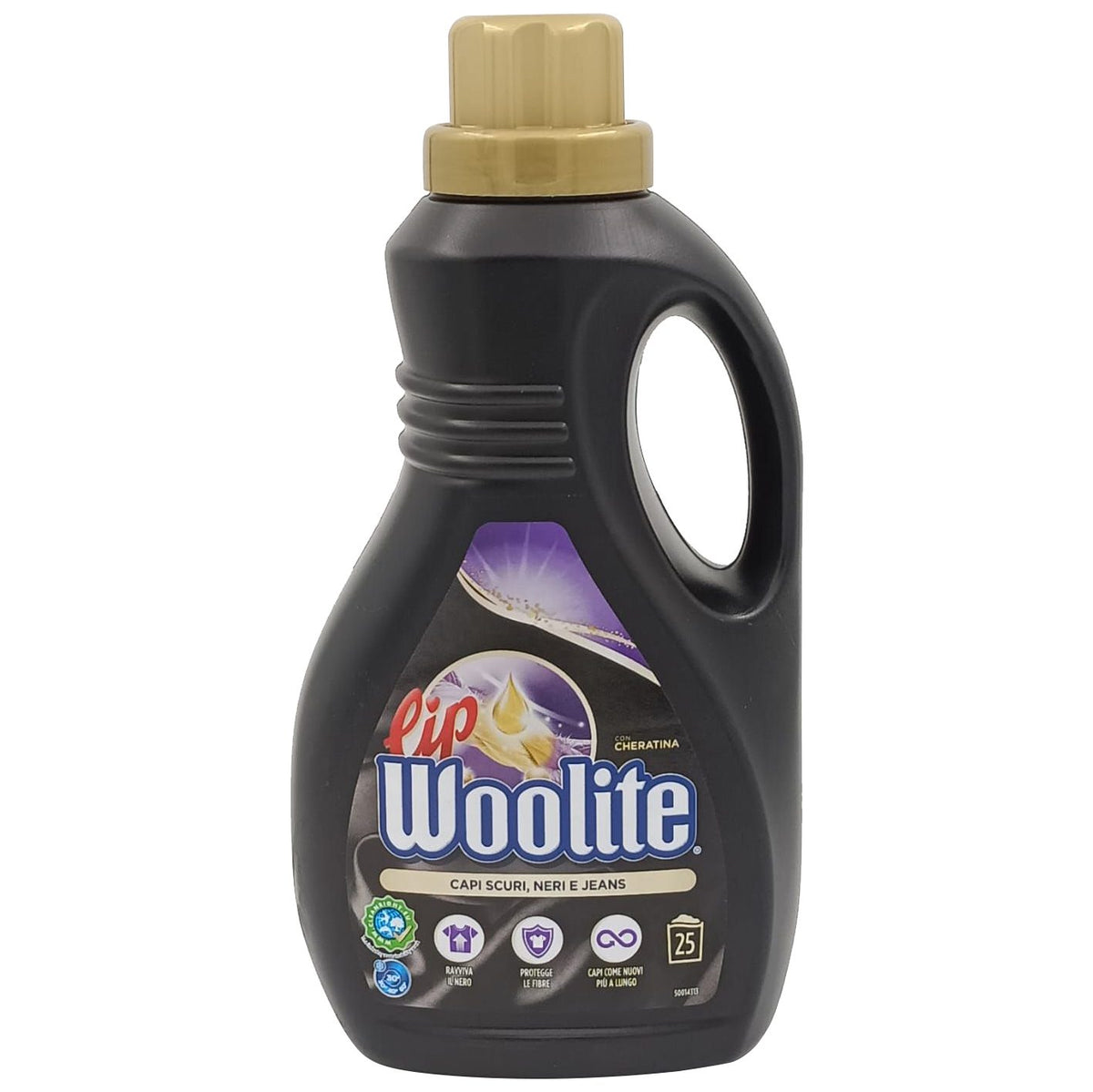 Detergent Lichid Rufe Negre Woolite Keratin Therapy, Protectie Culori Inchise, Formula cu Keratina, 25 Spalari, 1.5 L