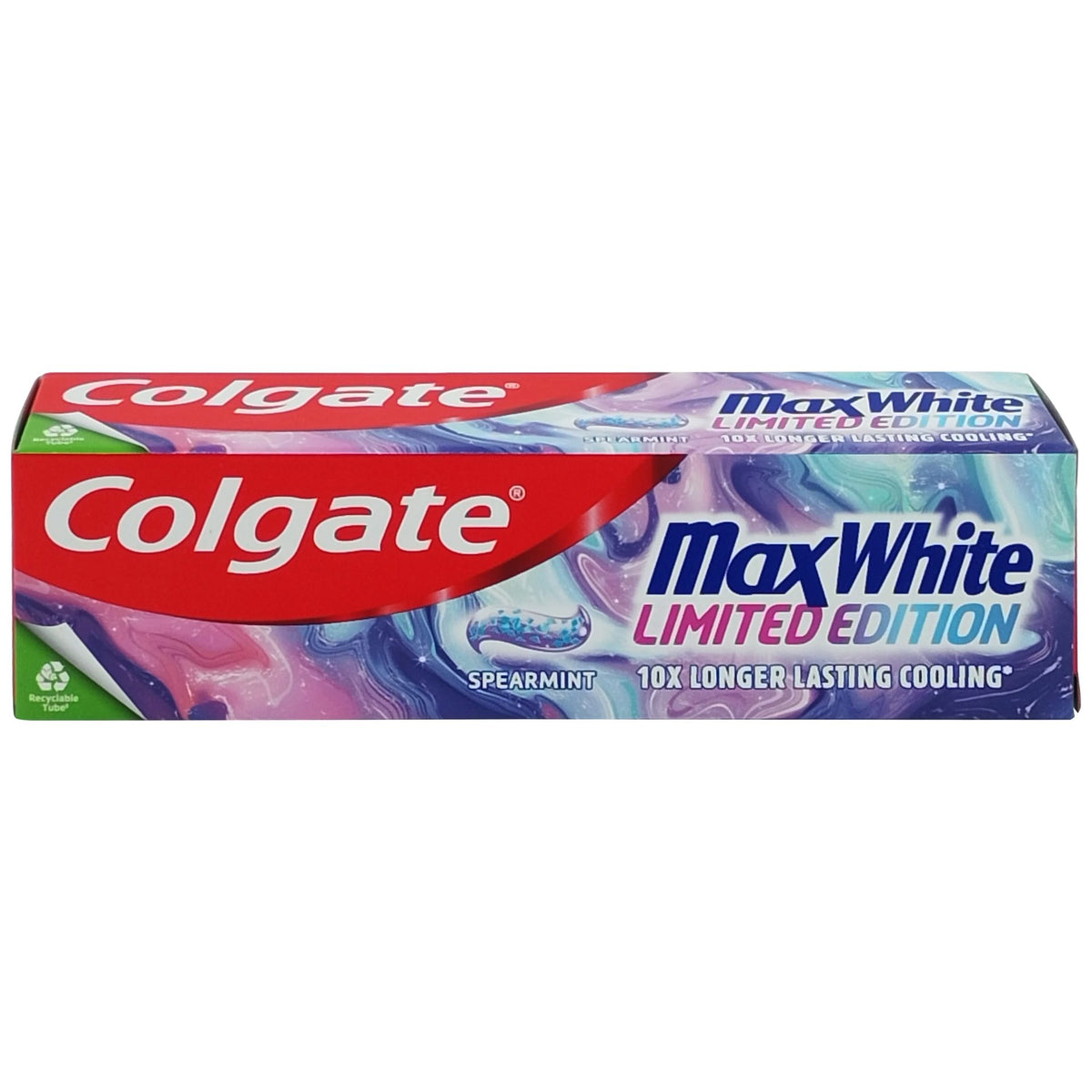 Colgate Max Fresh Spearmint, Pasta de Dinti pentru Prospetime Intensa, Editie Limitata, Tub 75 ml