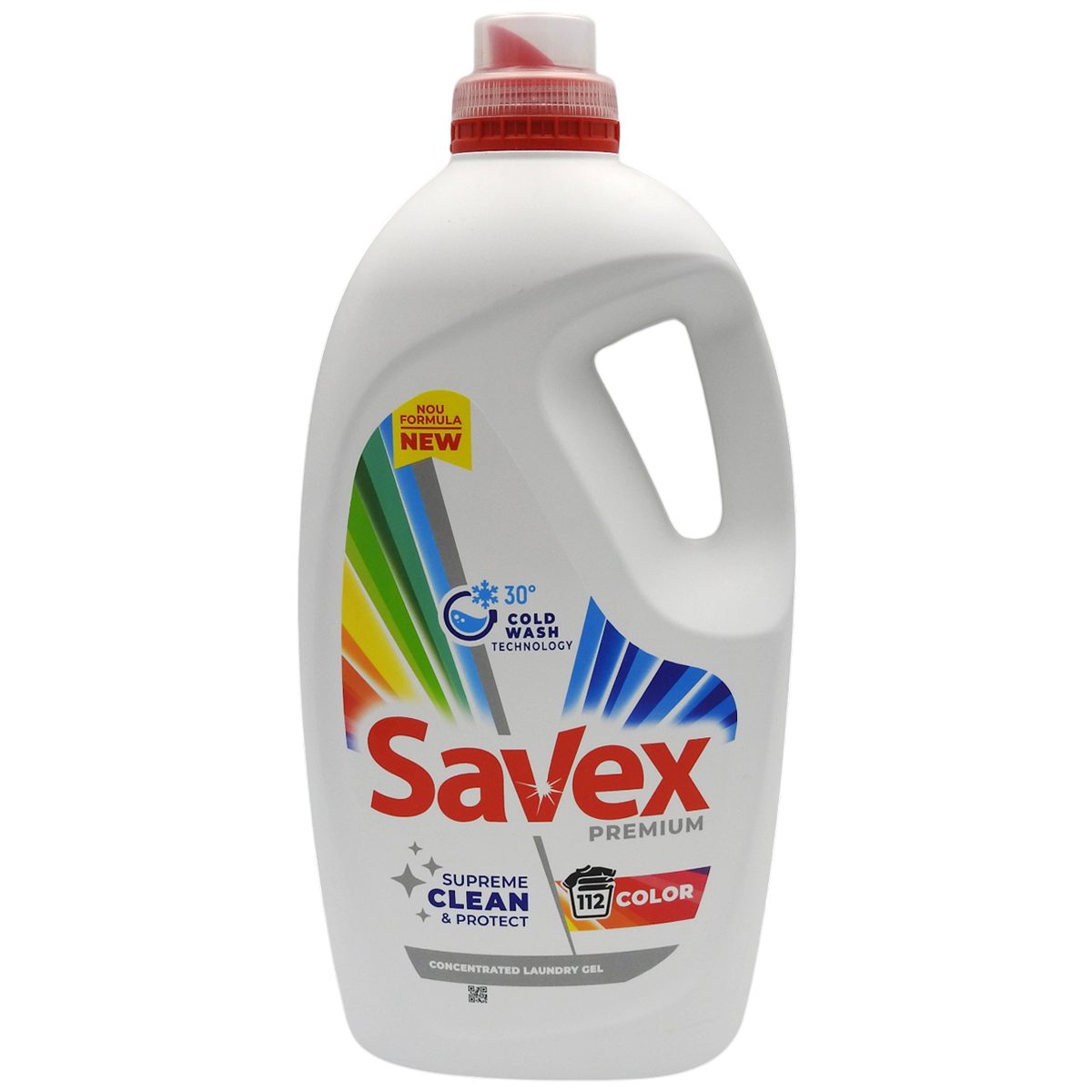 Savex Color, Detergent Lichid Pentru Rufe Colorate, Formula Activa, Recipient 4.5 L, 100 Spalari