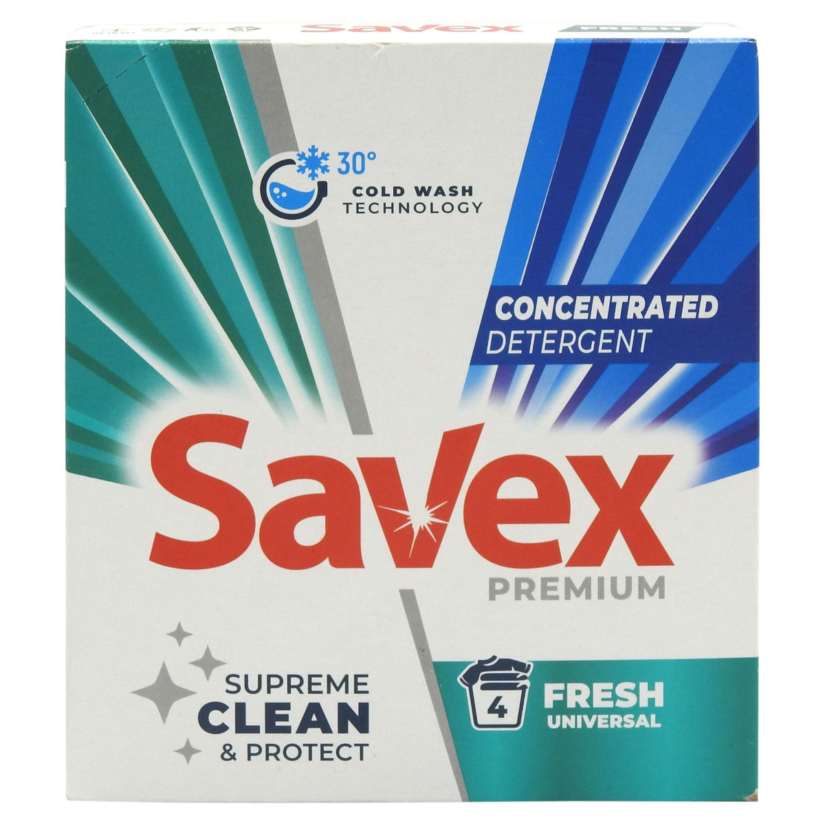Savex Detergent Rufe Automat, Formula Fresh, Pudra, 320 g, 4 Spalari