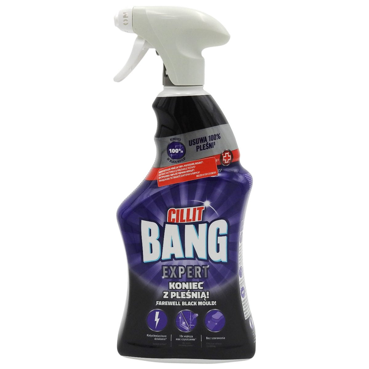 Cillit Bang, Solutie Antimucegai, Igienizeaza si Elimina Petele, Spray, 750 ml
