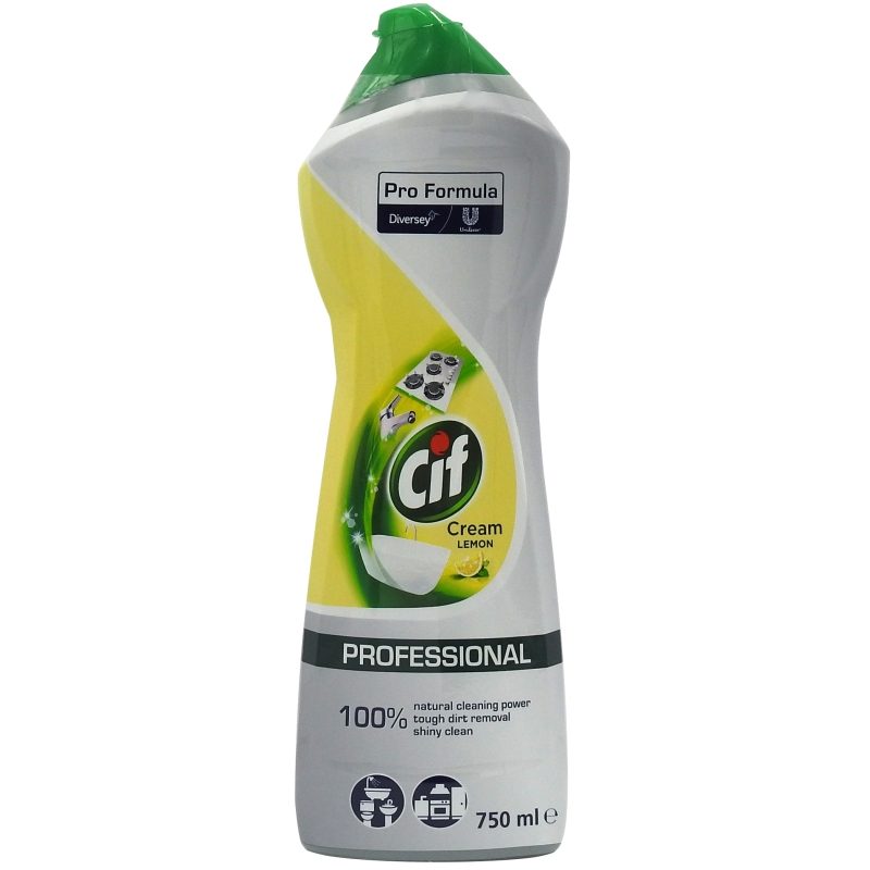 Cif Crema De Curățat, Soluție Universală, Lămâie, 750 ml