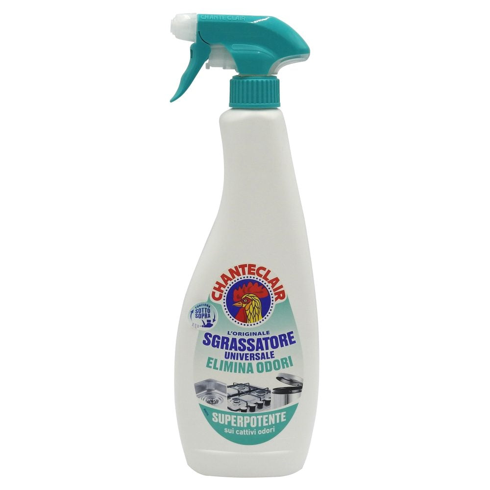 Chante Clair Degresant Universal, Spray Superputernic cu Tehnologie Eliminare Mirosuri, Formulă Activă pentru Grăsime și Murdărie, 600 ml