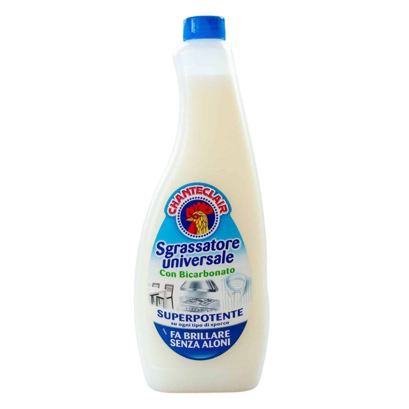 Chante Clair Degresant Universal cu Bicarbonat, Rezerva Detergent Eficient Impotriva Grasimii, Solutie Curatare Suprafete Multiple, 600 ml