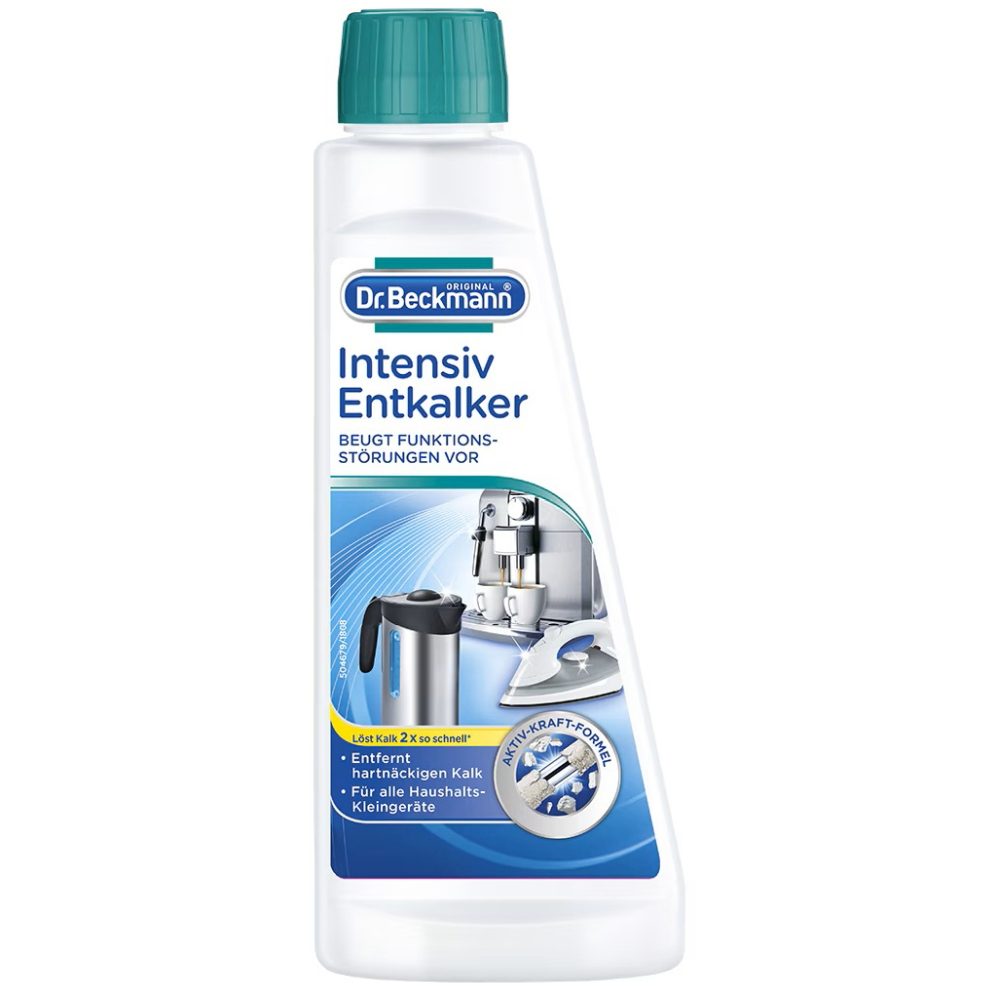 Dr. Beckmann Solutie Decalcifiere pentru Electrocasnice, Formula Activa cu Acid Citric, 250 ml