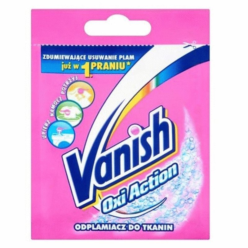 Vanish Pudra Pentru Indepartarea Petelor Dificile, Actiune Rapida Fara Clor, Plic 30 g