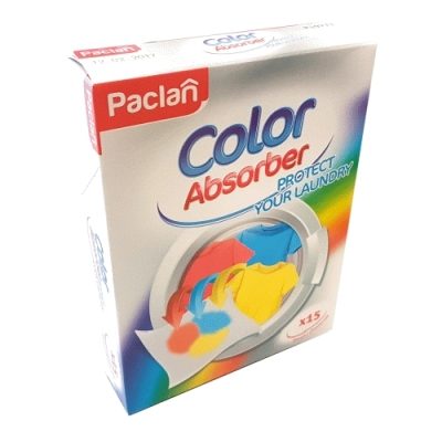 Paclan Șervețele Captatoare de Culoare și Protecție pentru Rufe, Previn Transferul Culorilor, 15 Bucăți