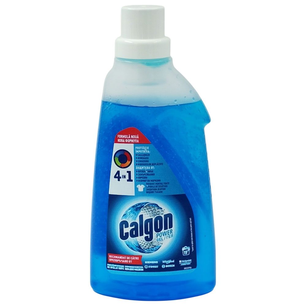 Gel Anticalcar Calgon 3in1, Protectie Masina de Spalat, Curatare si Igiena, 750 ml
