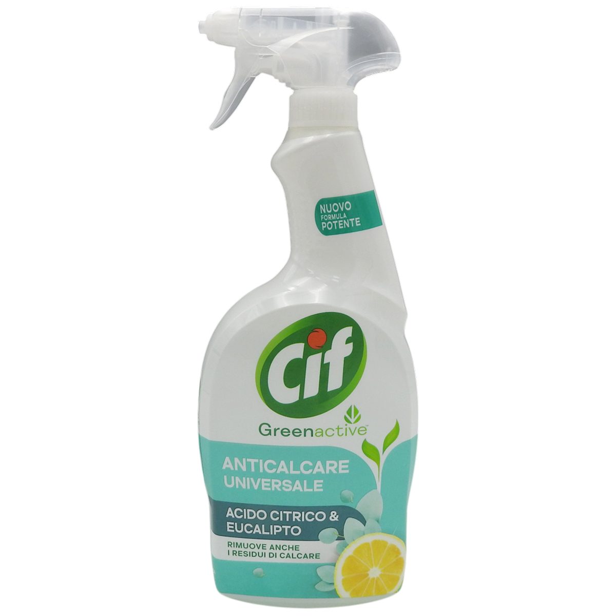 Spray Anticalcar Cif, Soluție pentru Îndepărtarea Calcarului și Murdăriei, Curățare Rapidă, Recipient cu Pulverizator, 650 ml