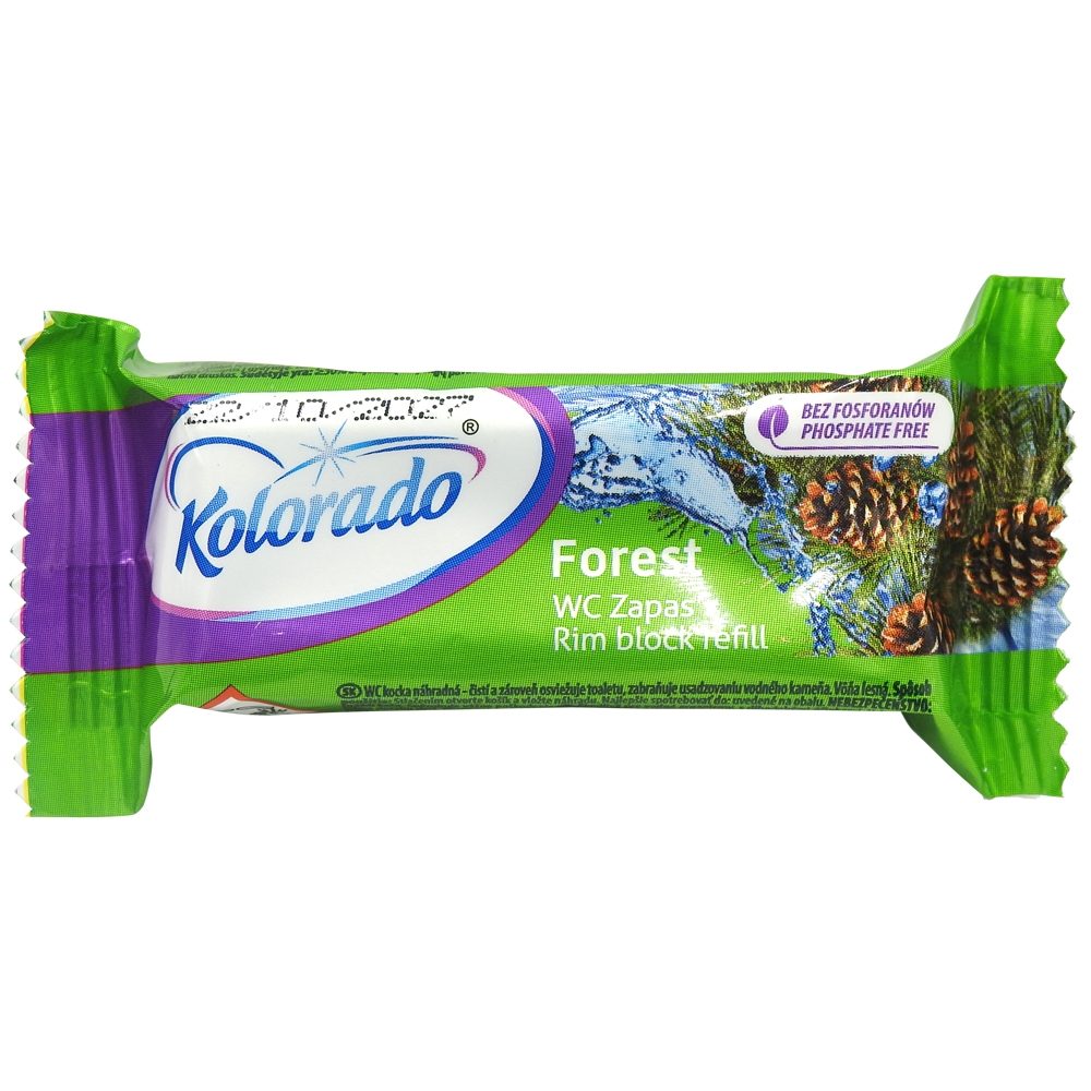 Kolorado Odorizant WC, Rezerva Cosulet Igienizant, Aroma Forest, 40 g