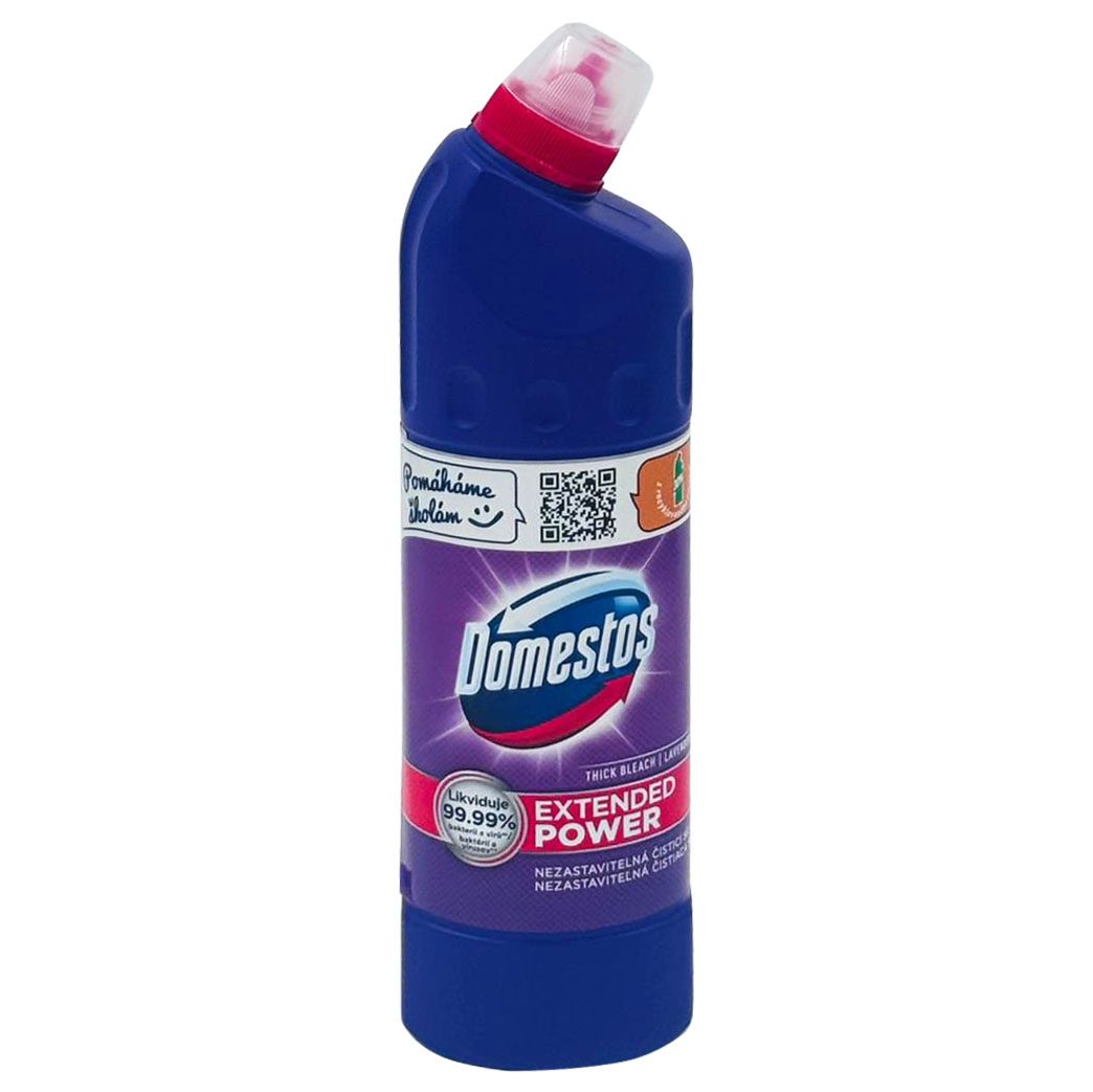 Domestos Dezinfectant WC Lichid, Igienizare Si Protectie Anti-Calcar, Parfum De Lavanda, 750 ml
