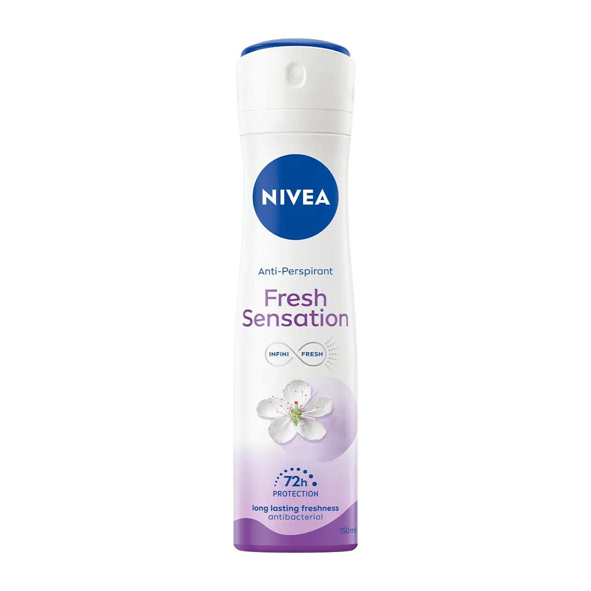 Nivea Fresh Sensation, Spray Antiperspirant Deodorant, Protectie 72 Ore, Senzatie de Proaspetime, 150 ml