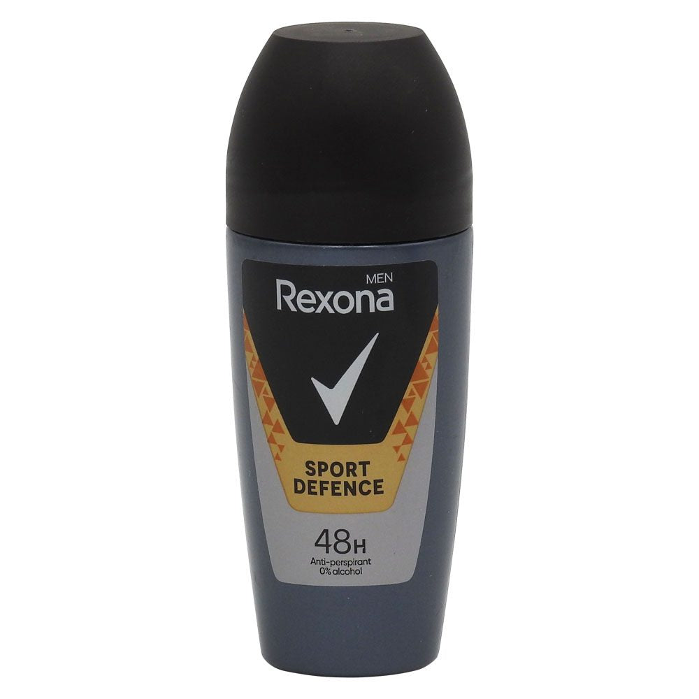 Rexona Men Sport Defence, Antiperspirant Roll-On Barbati, Protectie 48h, 50 ml