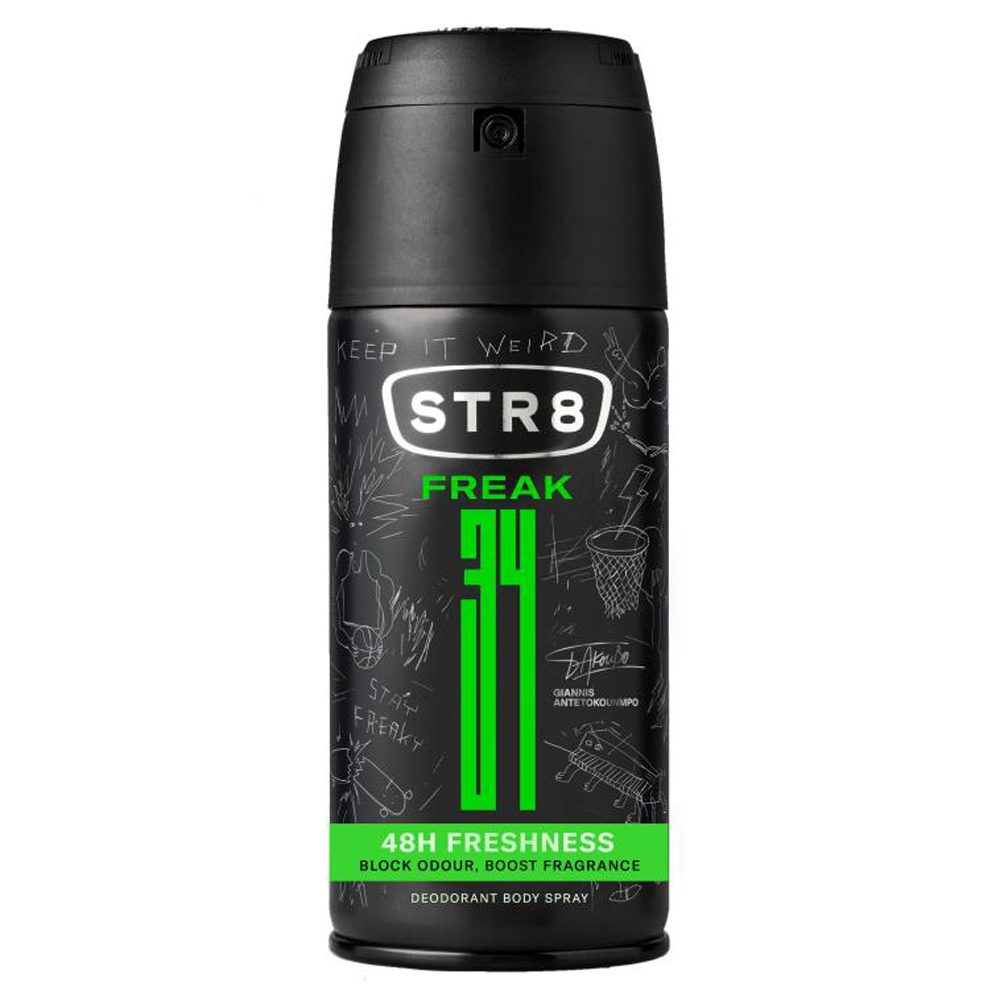 Deodorant Spray Barbati Str8 Fr34k, Protectie Proaspata si Senzuala, 150 ml