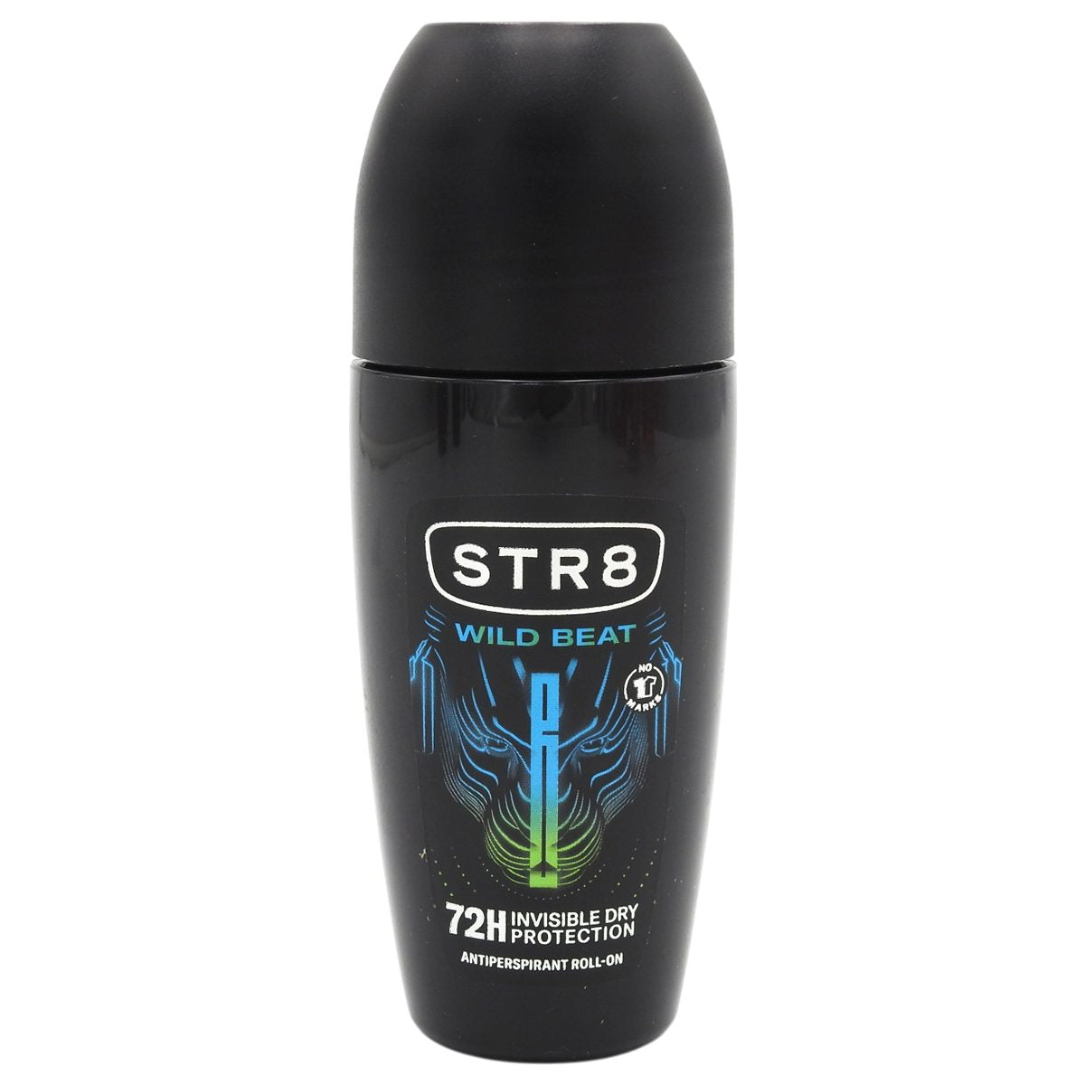 STR8 Deodorant Roll-On Wild Beat, Protectie de Lunga Durata fara Pete, Formula Energizanta pentru Barbati, 50 ml