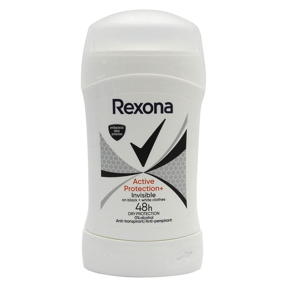 Rexona Antiperspirant Stick Active Protection, Protectie Antibacteriana, Protectie 48h, 50 ml