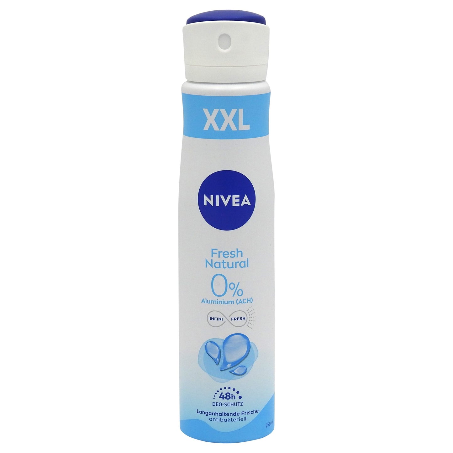 Nivea Fresh Natural, Deodorant Antiperspirant cu Extracte Marine, Protectie 48h, Spray, 250 ml