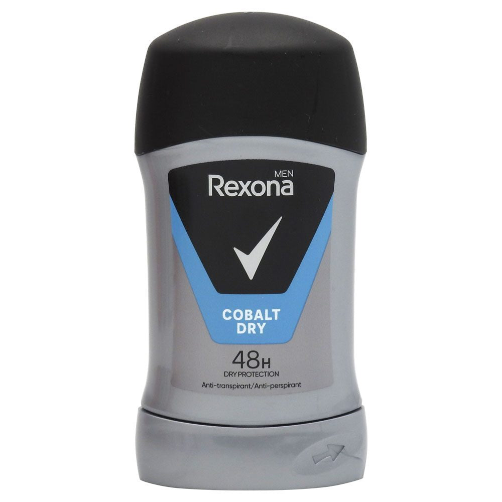 Rexona Men Cobalt Dry, Antiperspirant Stick, Protectie De Lungă Durată, 50 ml