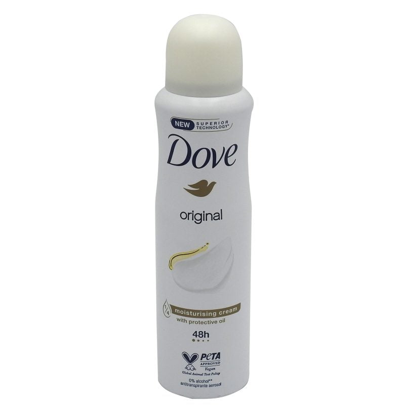 Dove Deodorant Antiperspirant, Original, 150 ml