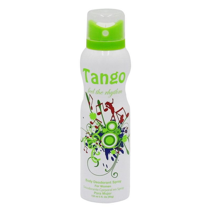 Deodorant Spray Tango Woman, Parfum Floral Proaspat, Protectie de Lungă Durată, Flacon Metalic, 150 ml