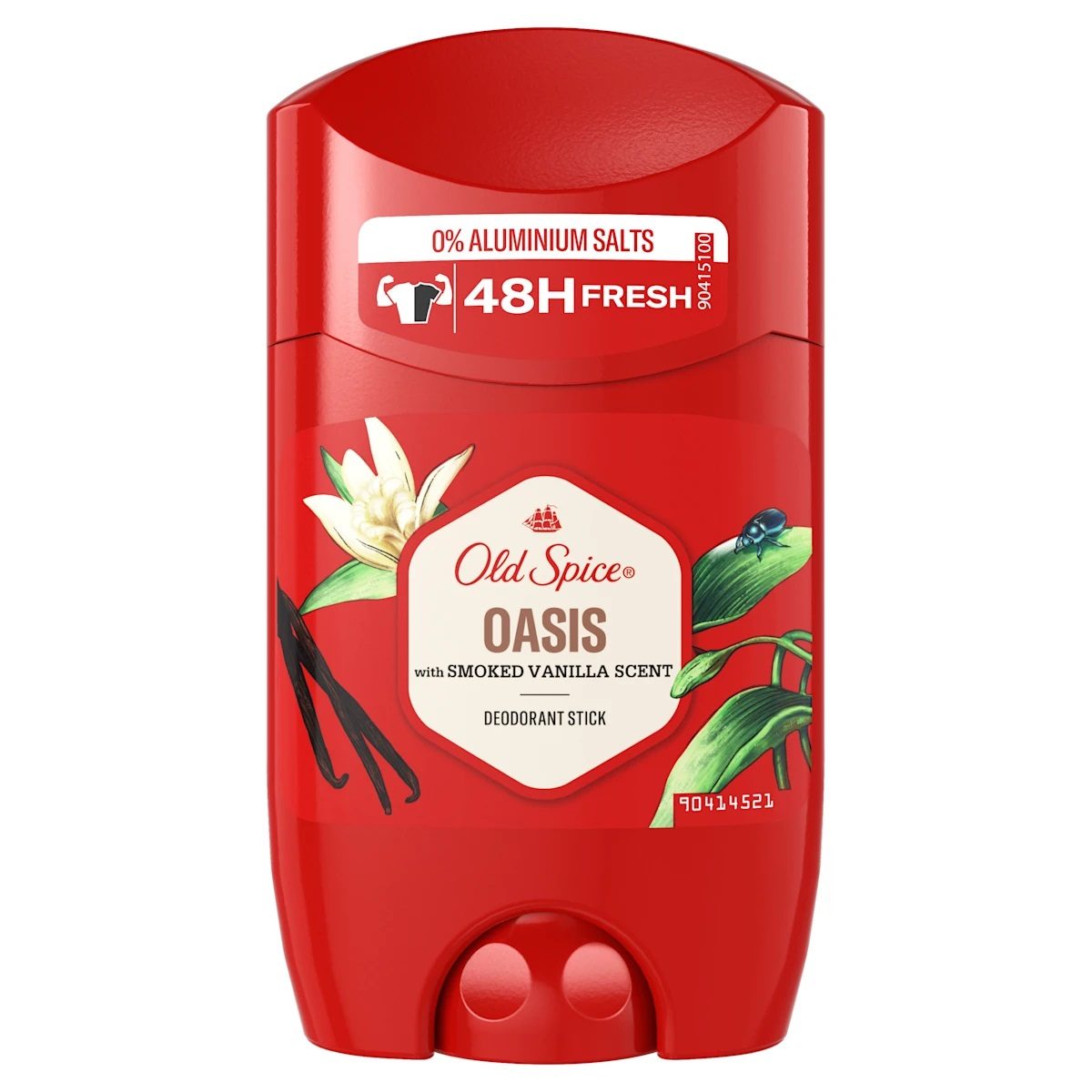 Old Spice Antiperspirant Stick, Deodorant Stick Pentru Barbati, Protectie Impotriva Mirosurilor, Note de Vanilie si Fructe Exotice, Oasis, 50 ml