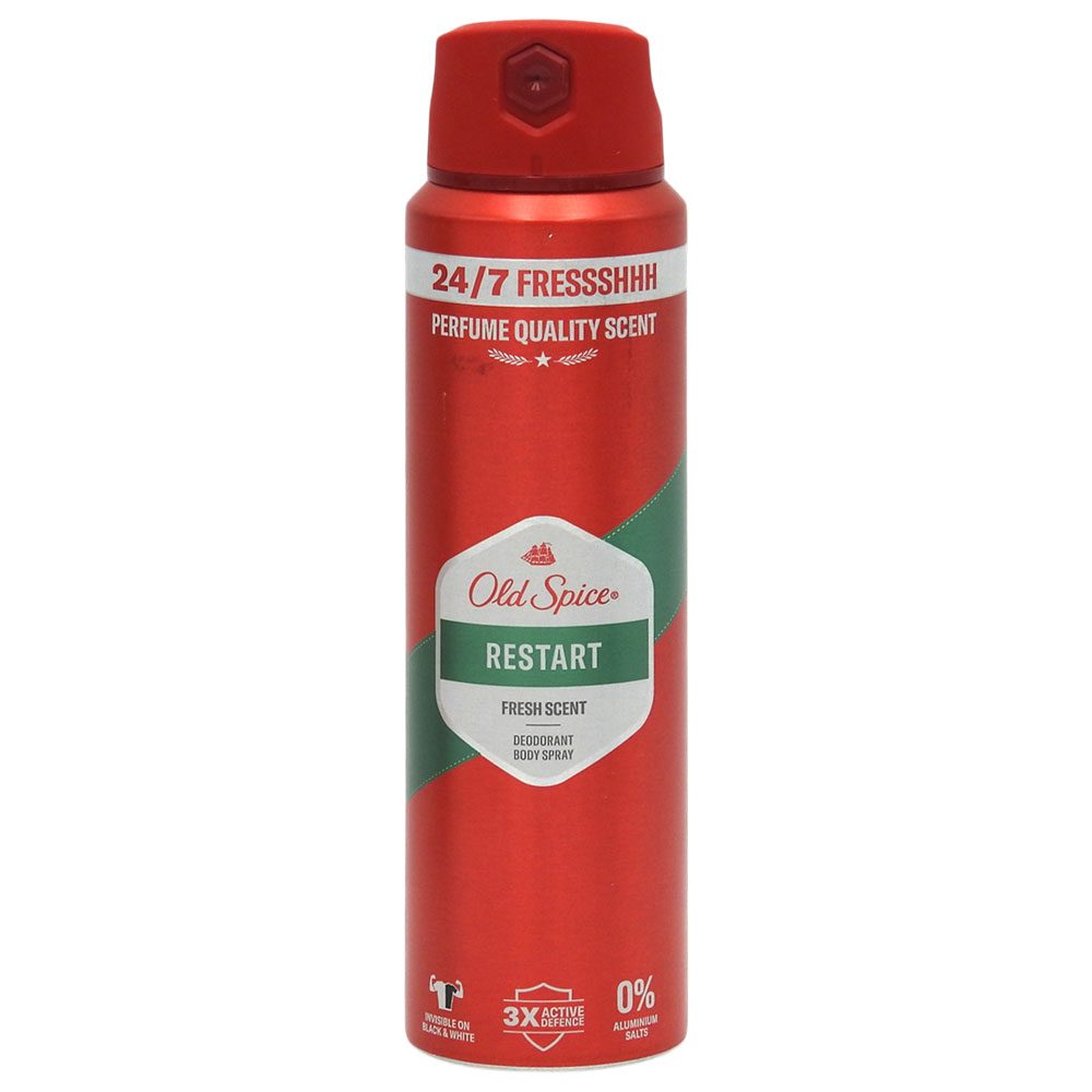 Deodorant Spray Old Spice Restart, Protectie Impotriva Mirosurilor Neplacute, Tehnologie Freshness, 150 ml