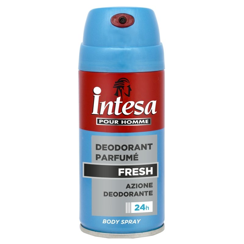 Deodorant Spray Intesa Fresh Homme, Parfum Revigorant de Lungă Durată, Îngrijire Corp Bărbați, 150 ml