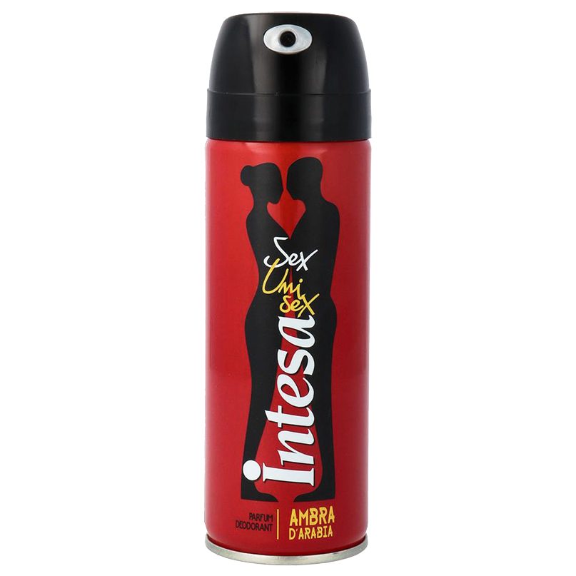 Deodorant Spray Intesa Ambra d'Arabia, Parfum Unisex Persistent, 125 ml